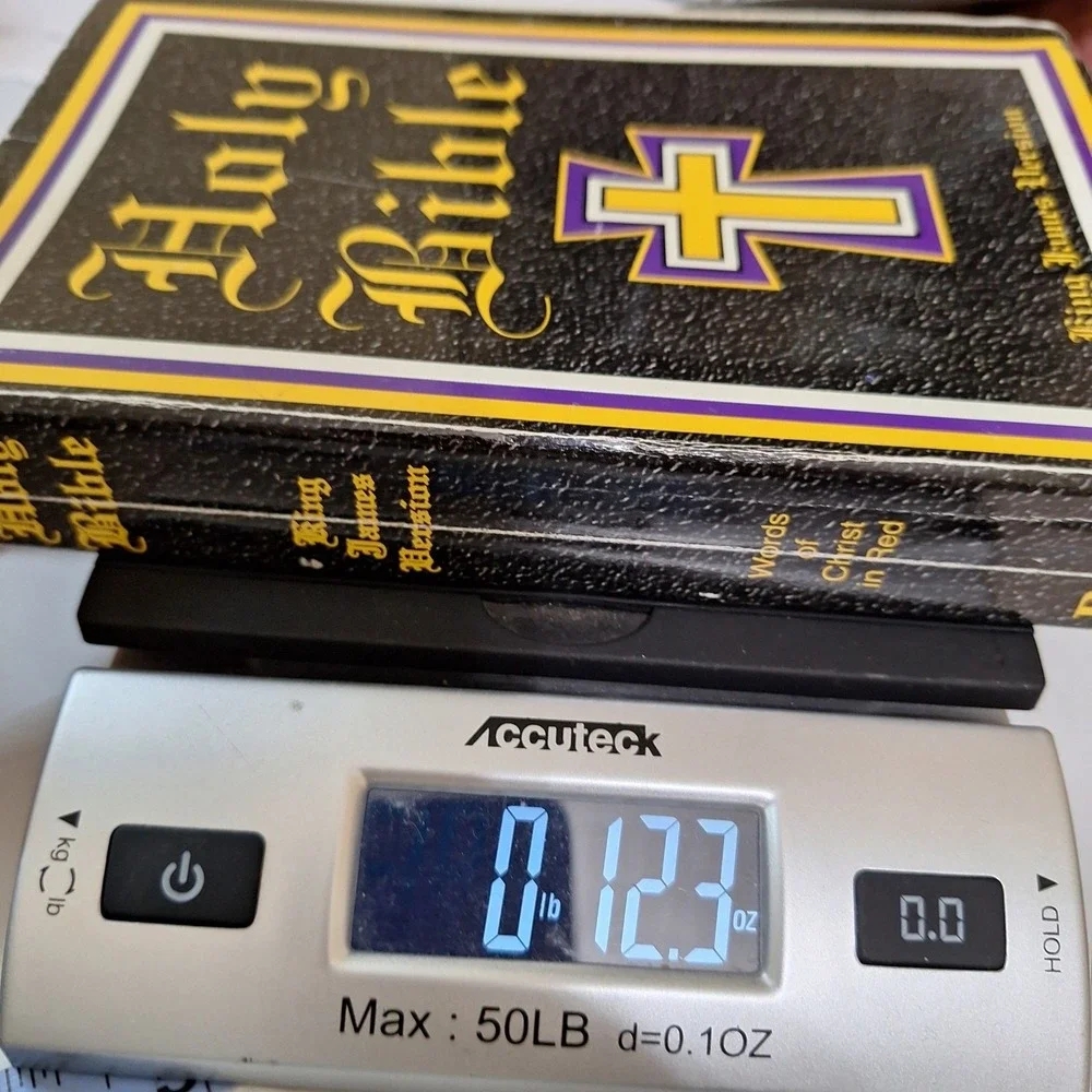 Holy Bible Paperback King James‎ Version By Paradise Press, Inc.